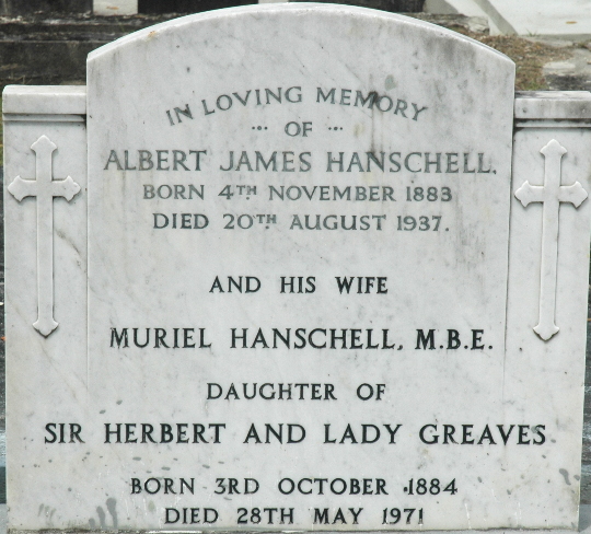 (6) Muriel (Greaves) Hanschell (1884–1971)
