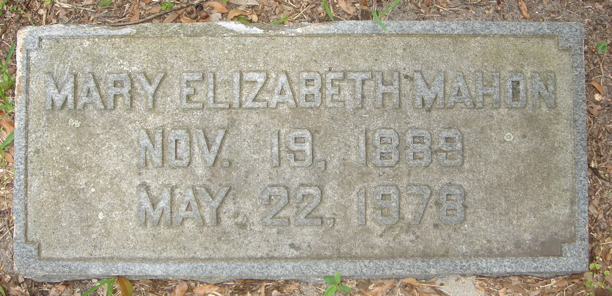 (19) Mary Elizabeth Mahon (1889–1978)