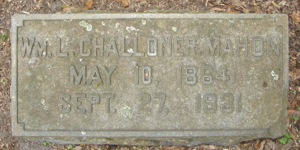 (10) Rev. William Lacey Challoner Mahon (1864–1931)